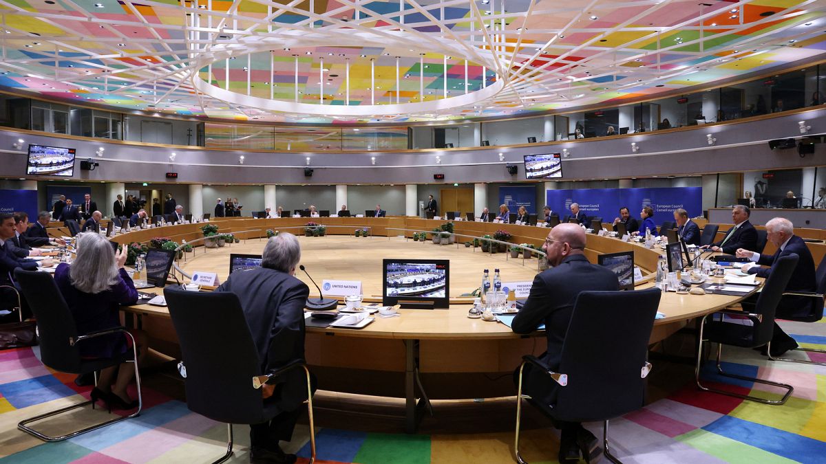 AB liderleri bir ilke imza atarak Gazze'de kalıcı ateşkes çağrısında bulundu