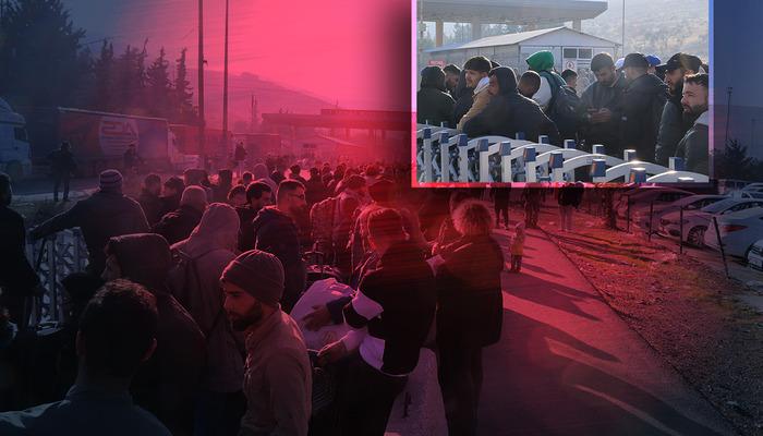 Hatay'da uzun kuyrukla ülkesine dönen Suriyeli: "Doktorumuz, mühendislerimiz var, daha iyi olacağız"