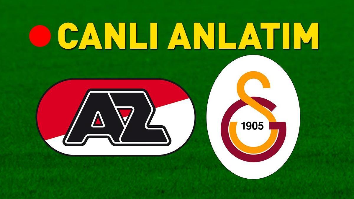AZ Alkmaar - Galatasaray TRT 1 Canlı | Temsilcimiz Hollanda hareketinde avantajlar arıyor