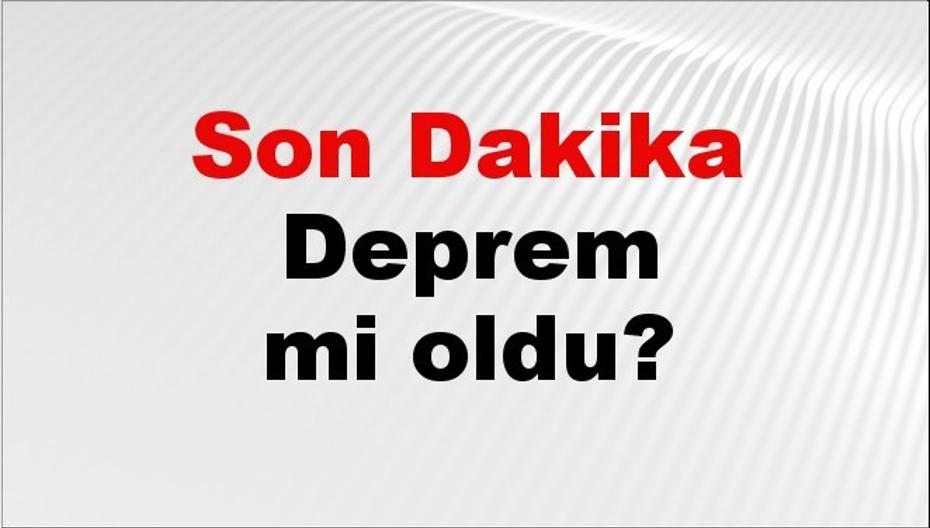 05 Ekim 2026 Güncel Deprem Durumu ve Son Dakika Gelişmeleri