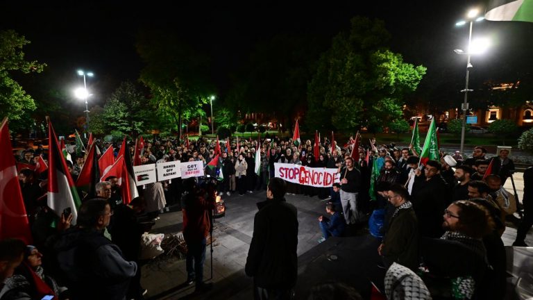 İsrail'in Gazze'ye yönelik saldırıları İstanbul'da protestolara neden oldu