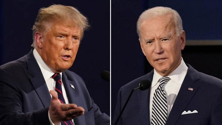 Trump ve Biden ilk canlı tartışmada çatışmaya hazırlanıyor