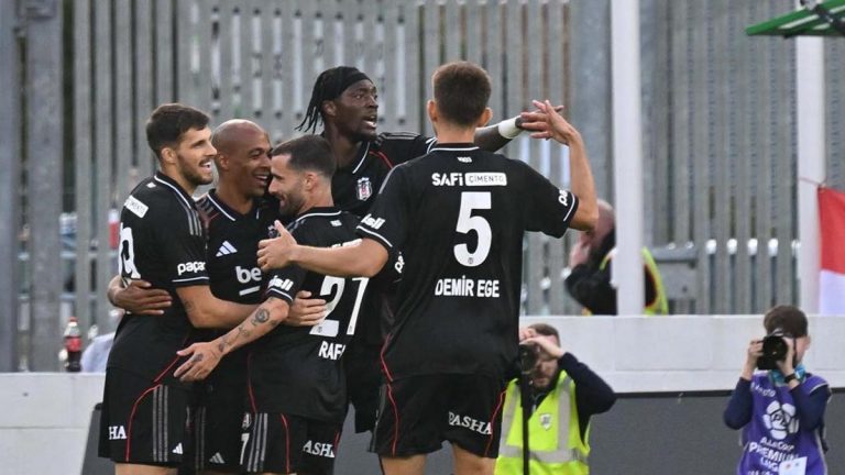 St. Patrick's 1 -4 Beşiktaş Maç Özeti | Kartal, İrlanda'da tur kapısını ardına kadar açtı