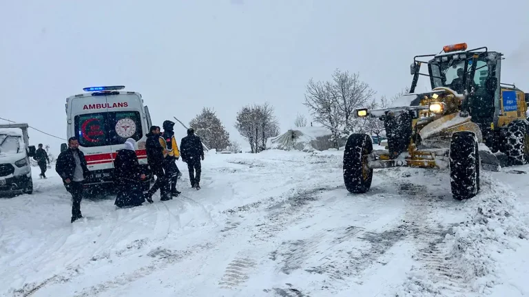 Doğu ve Güneydoğu Anadolu’da kar engeli: 7 ilde 1017 yerleşim yeri ulaşıma kapalı