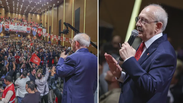 ‘Paralı figüranlarla’ dolu salonda konuşan Kılıçdaroğlu: ‘Parayla satın alınmayacak adamların CHP’de olması lazım’