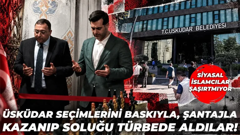 Üsküdar’da AKP Zaferi ve İlçe Başkanıyla Birlikte Türbe Ziyareti